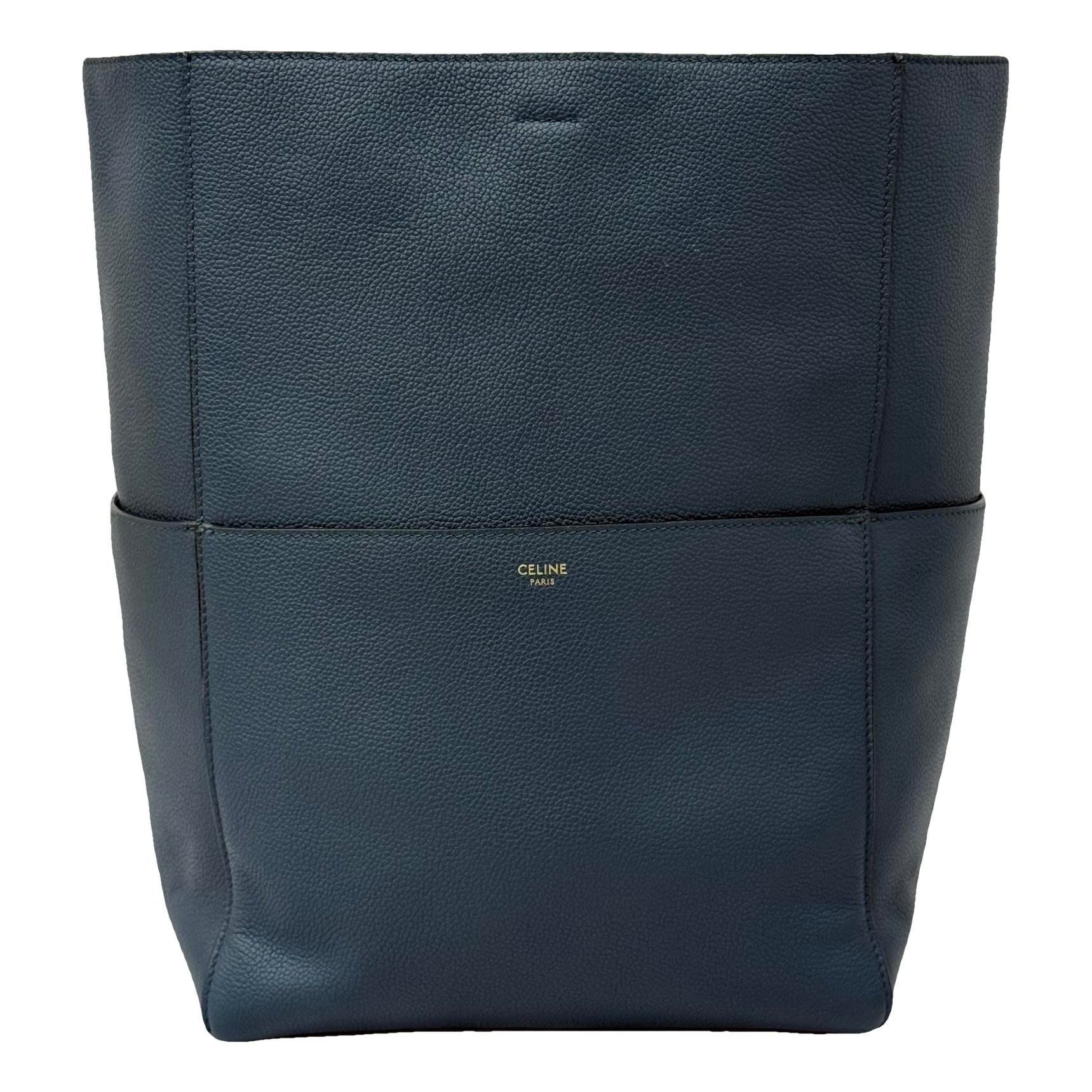 Seau Sangle leather handbag