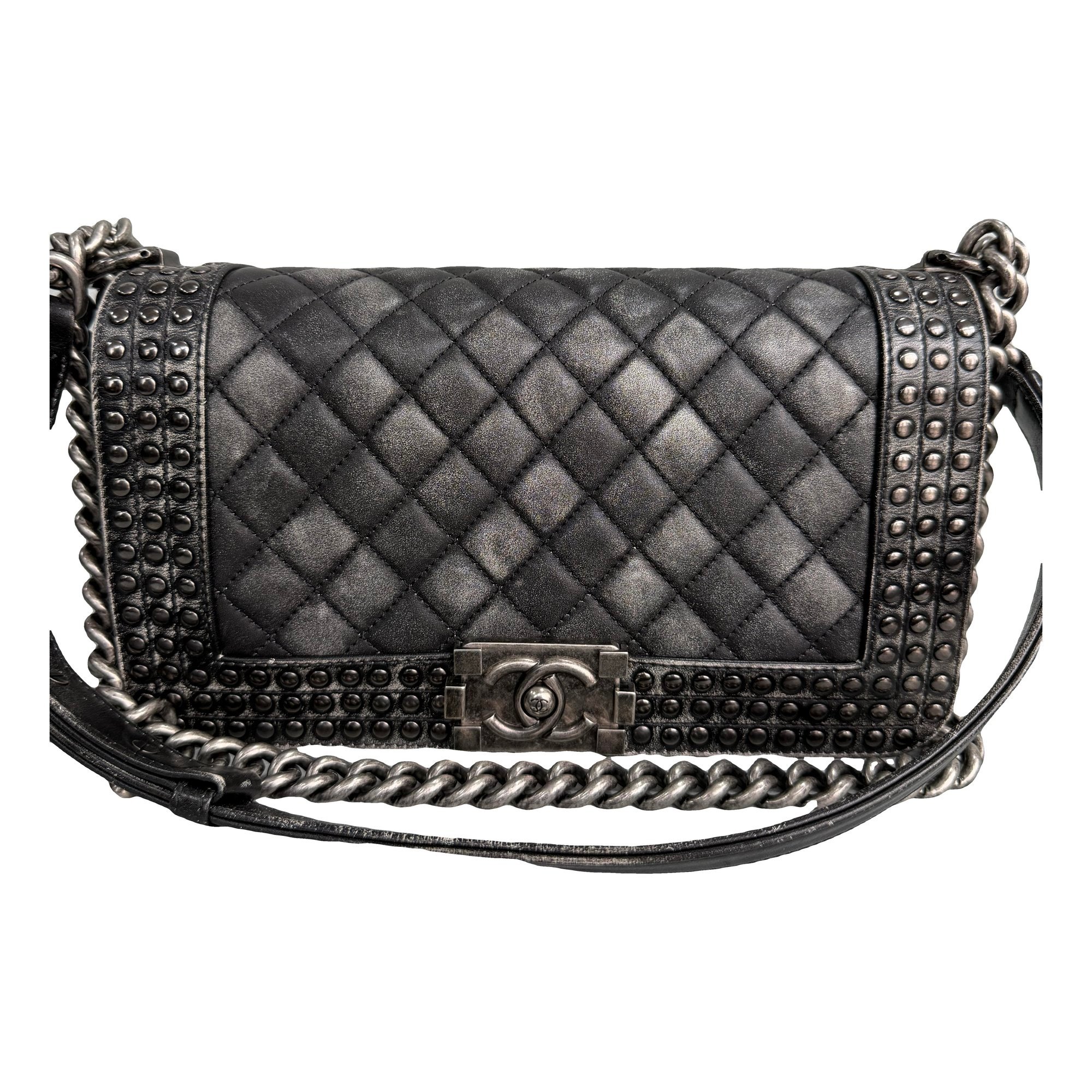 Boy leather handbag