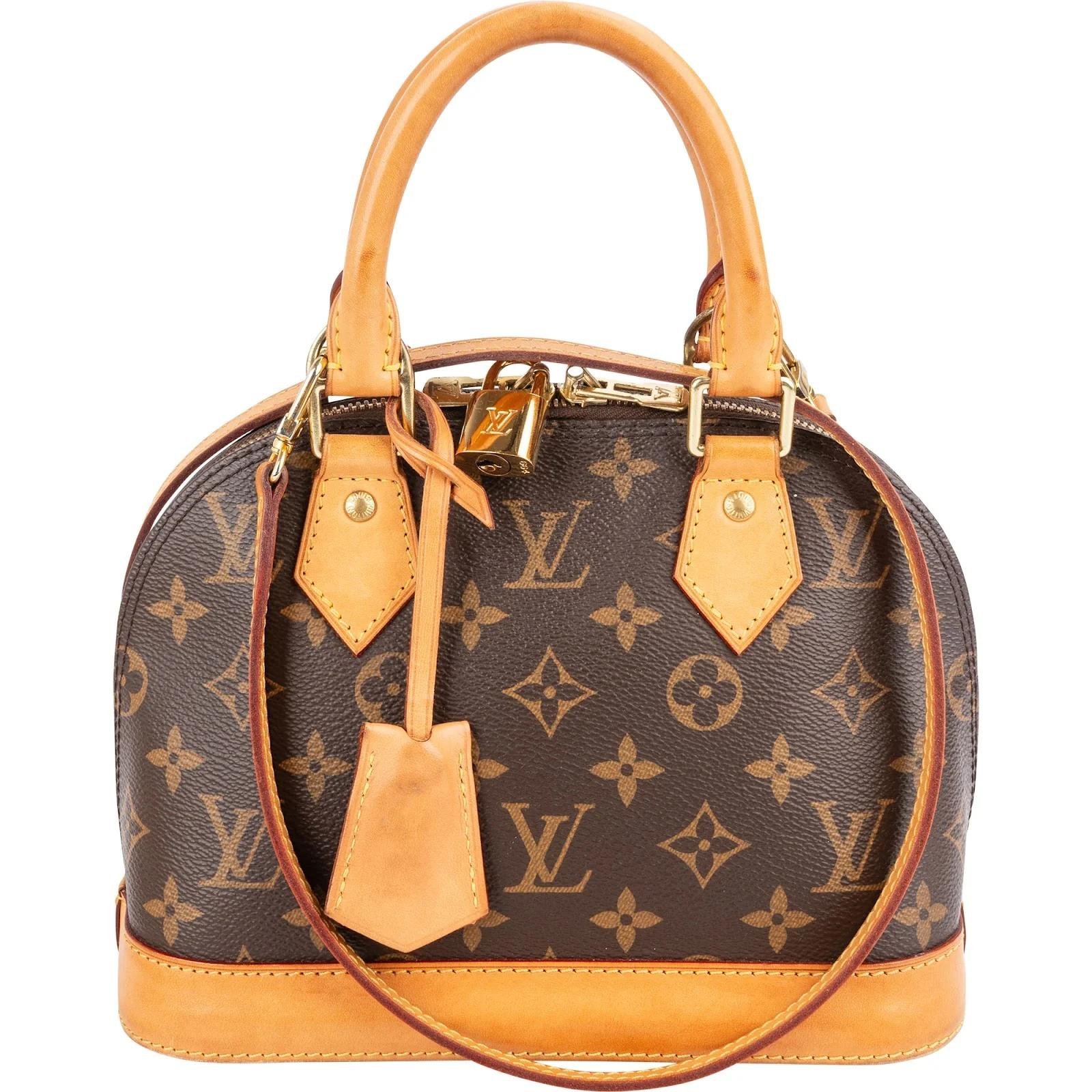 Alma leather handbag