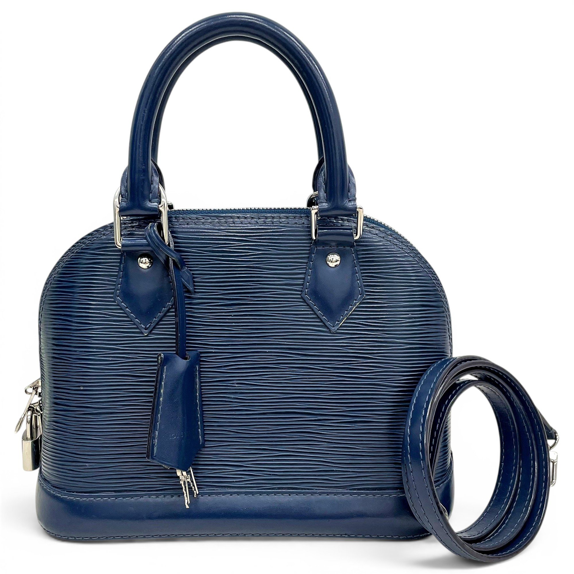 Alma leather handbag