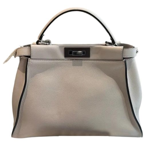 Peekaboo leather handbag