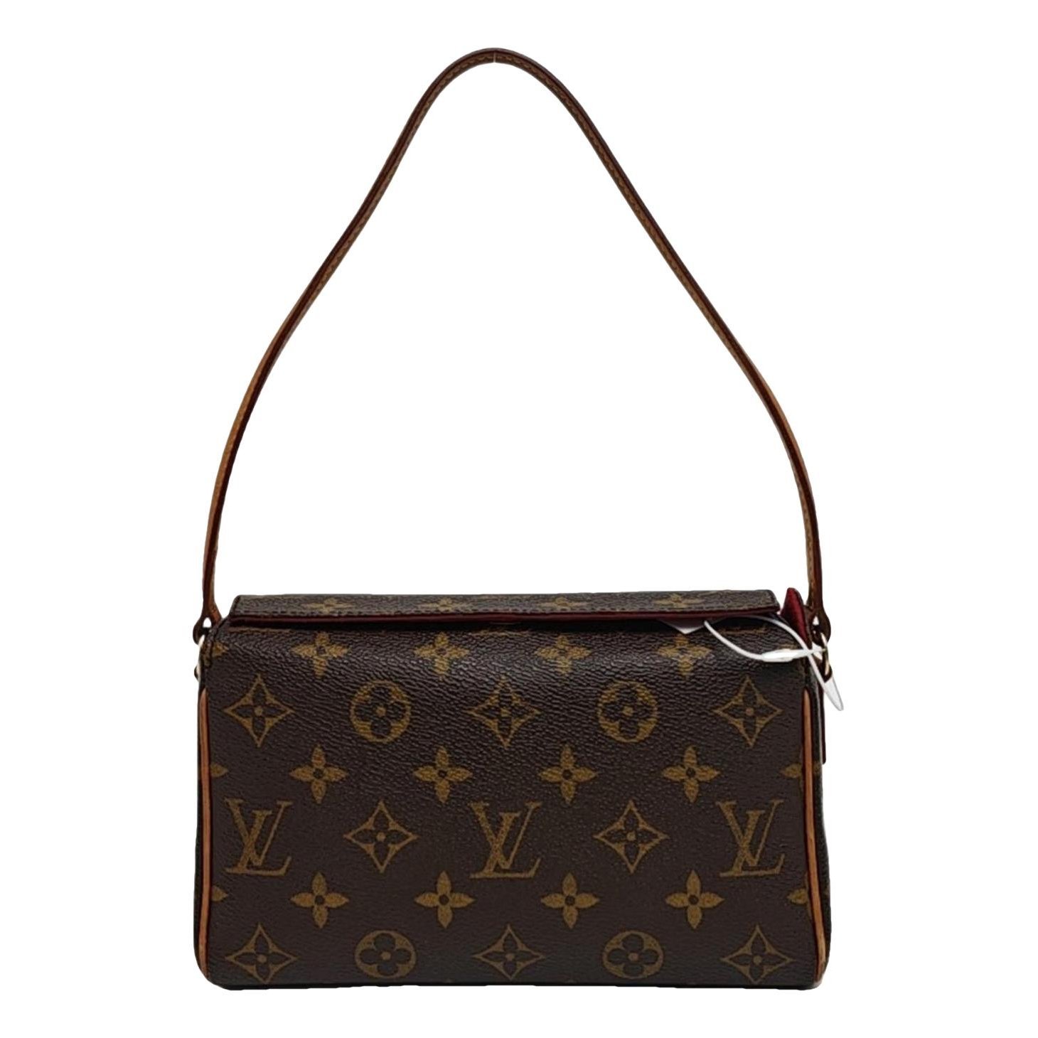 Recital leather handbag