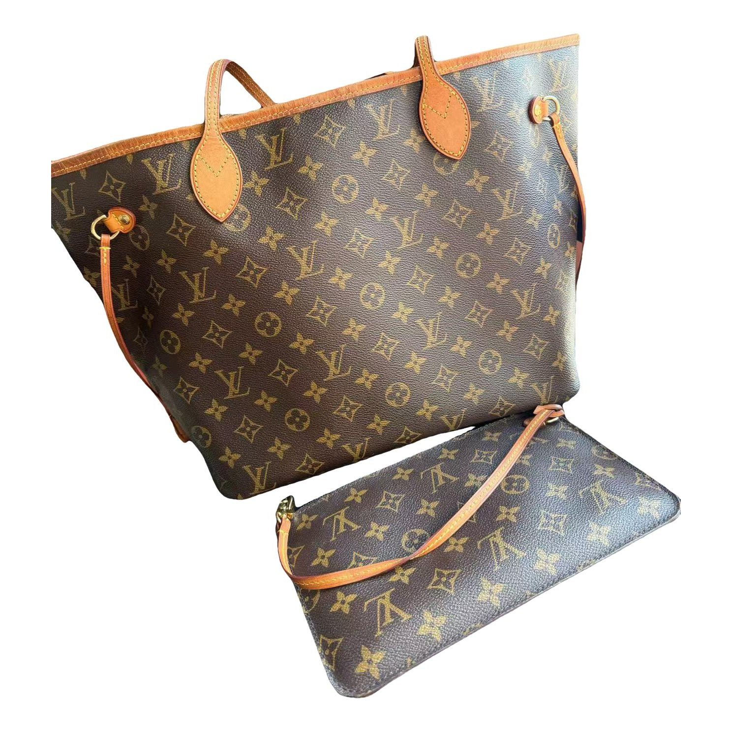Neverfull leather tote