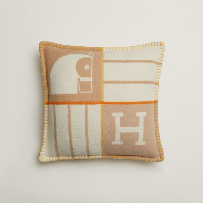 Avoine Animaux Blocks Pillow