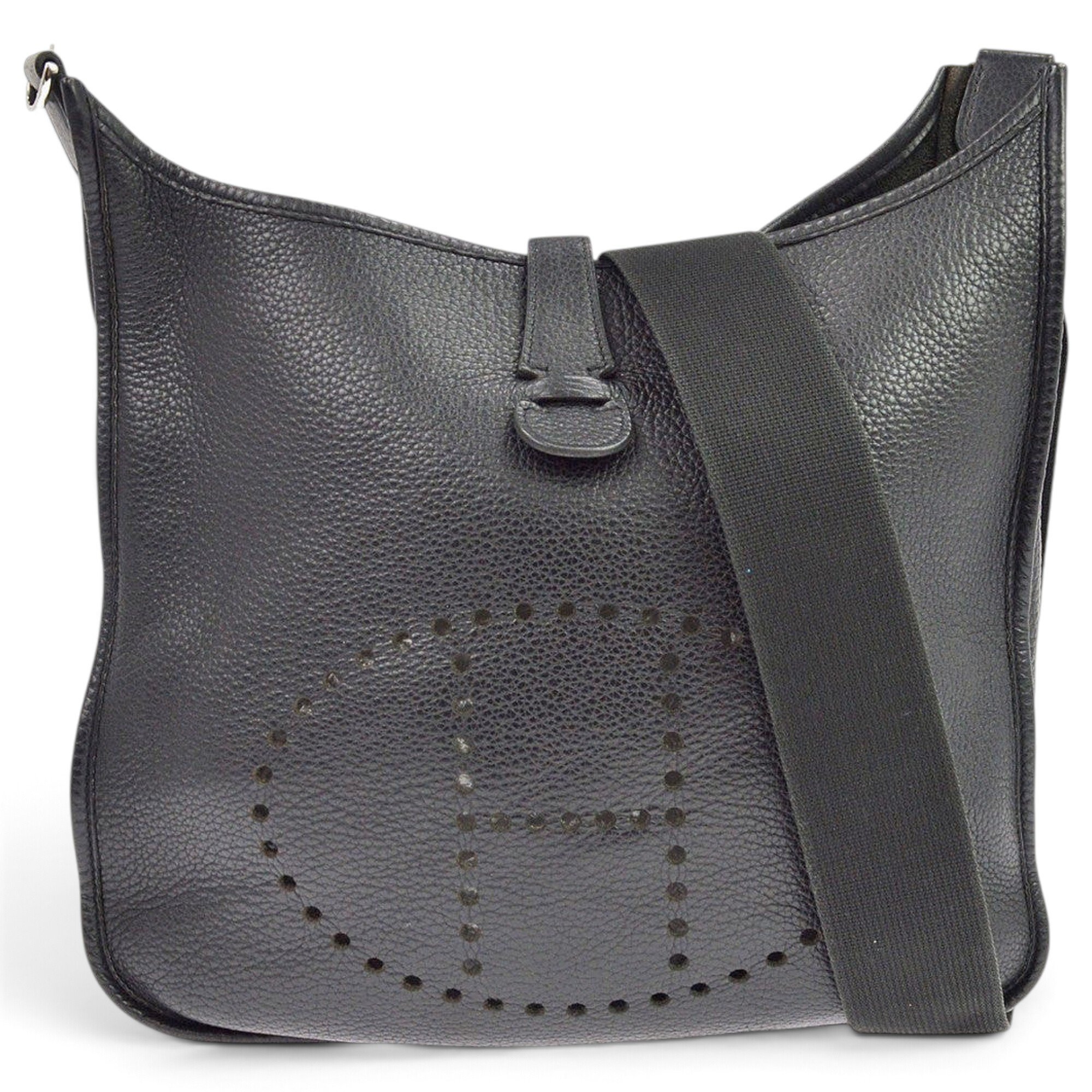 Evelyne leather handbag