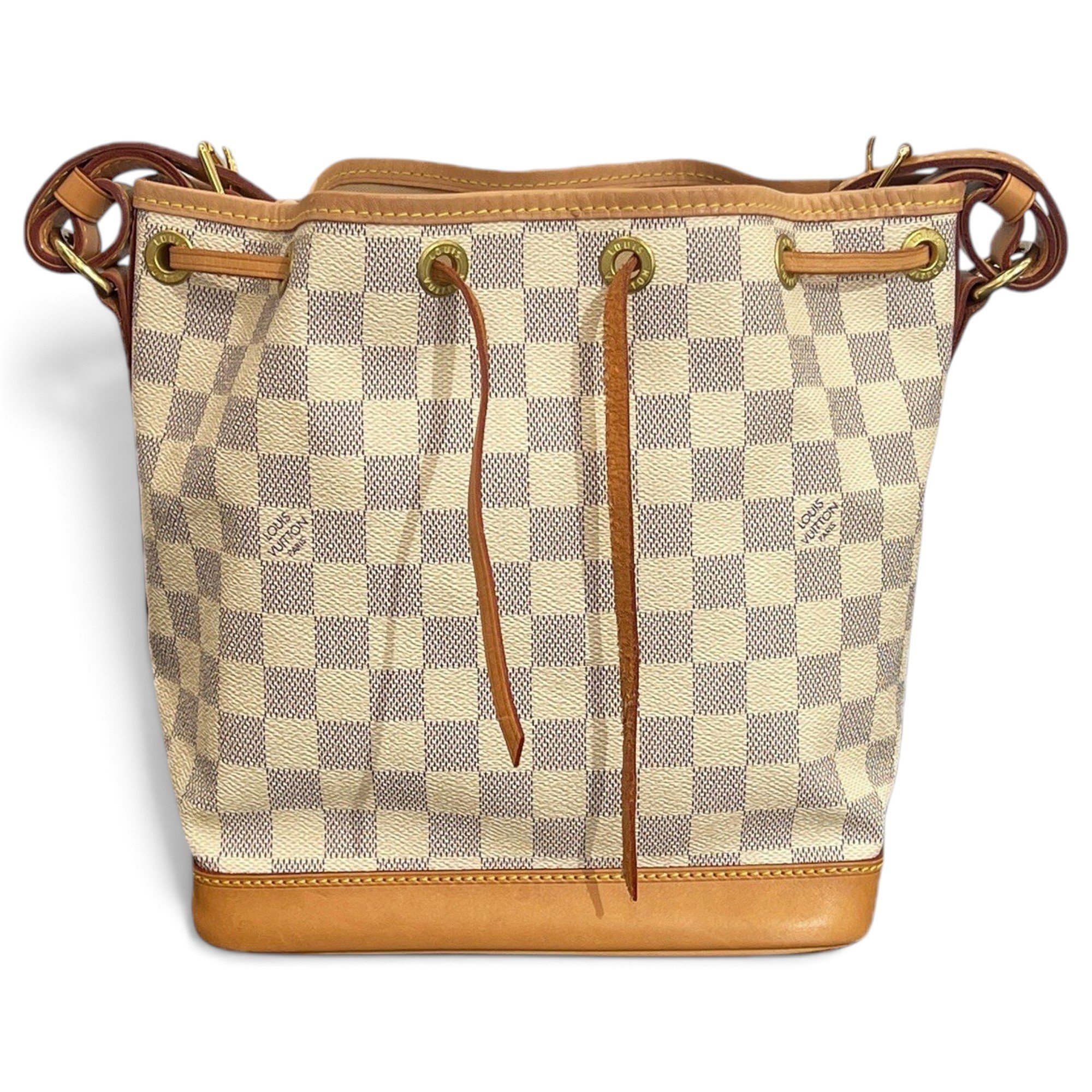 Nano Noé leather handbag