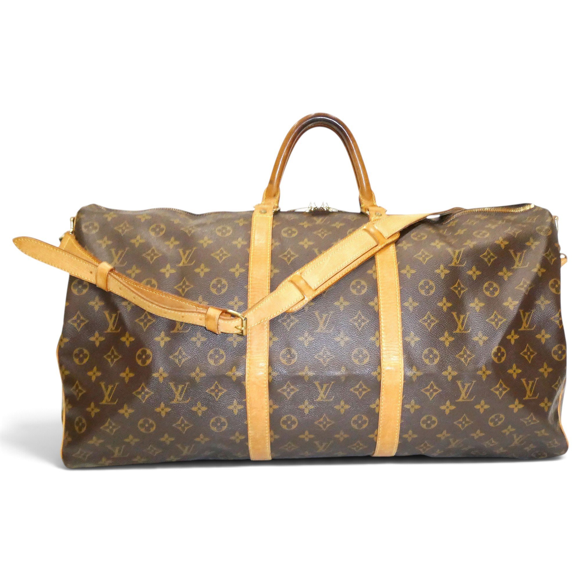 Keepall leather 48h bag