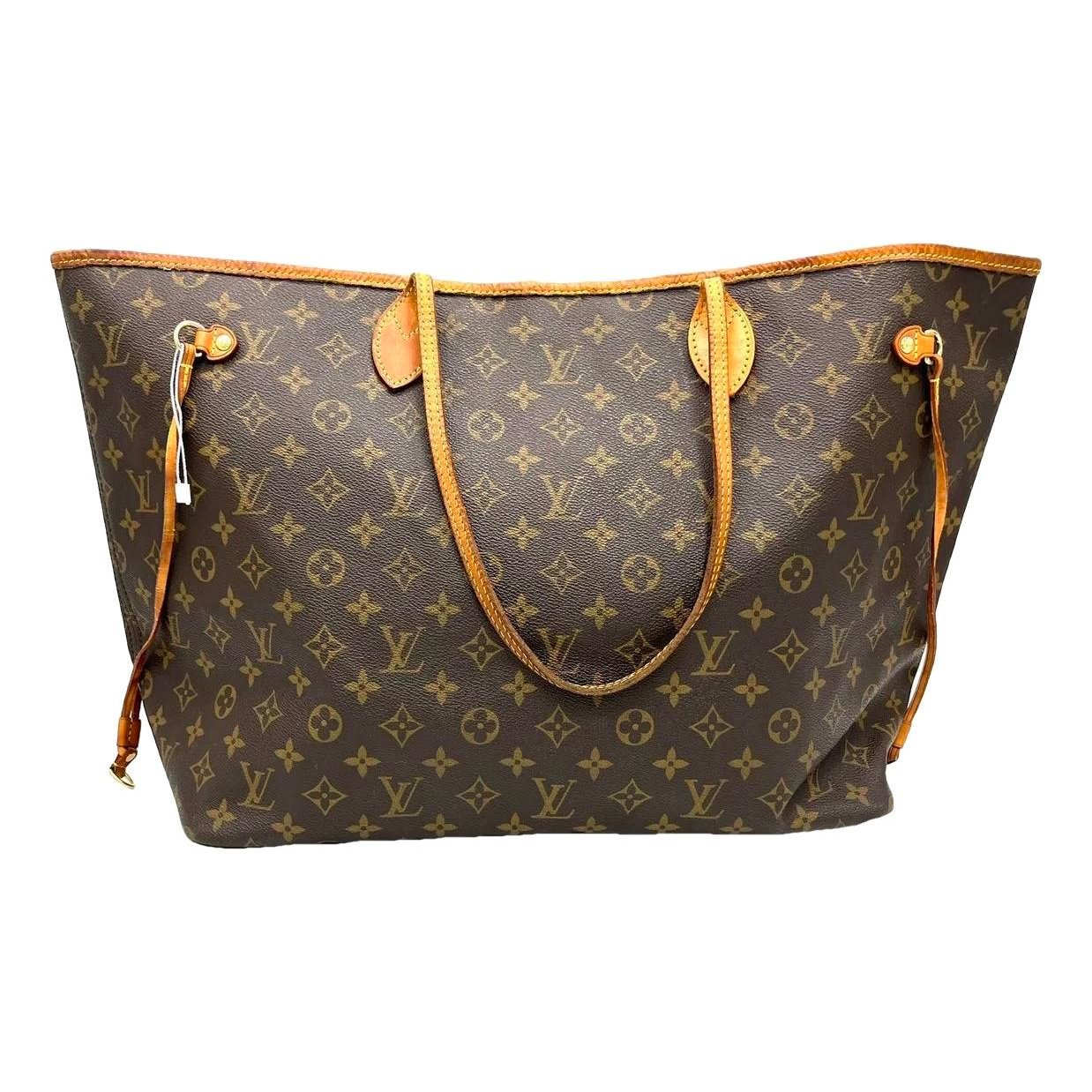 Neverfull leather tote