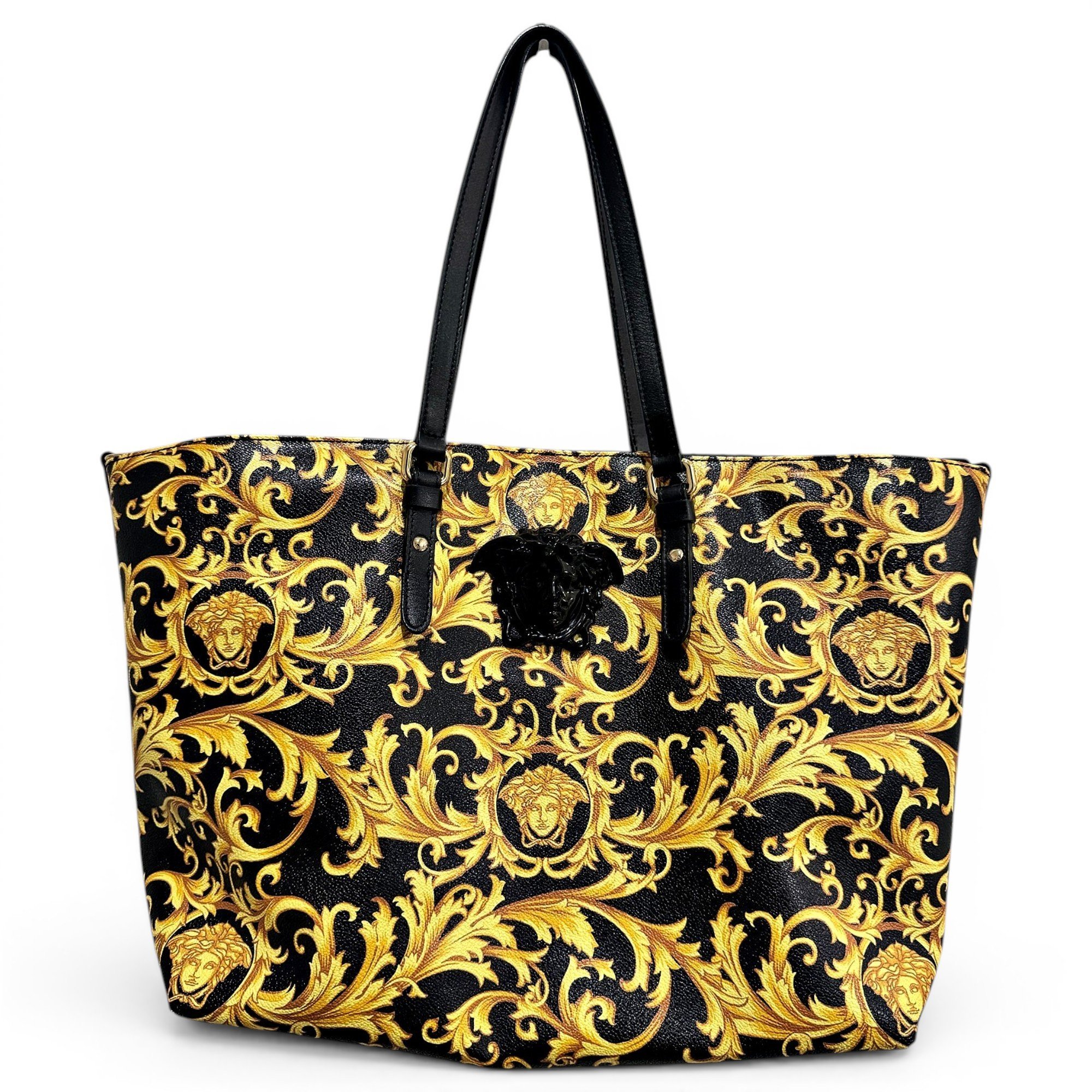 La Medusa leather tote
