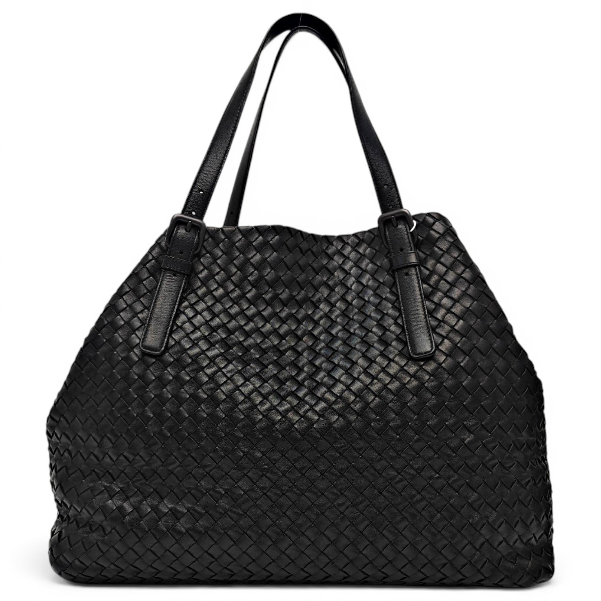 Parachute leather handbag
