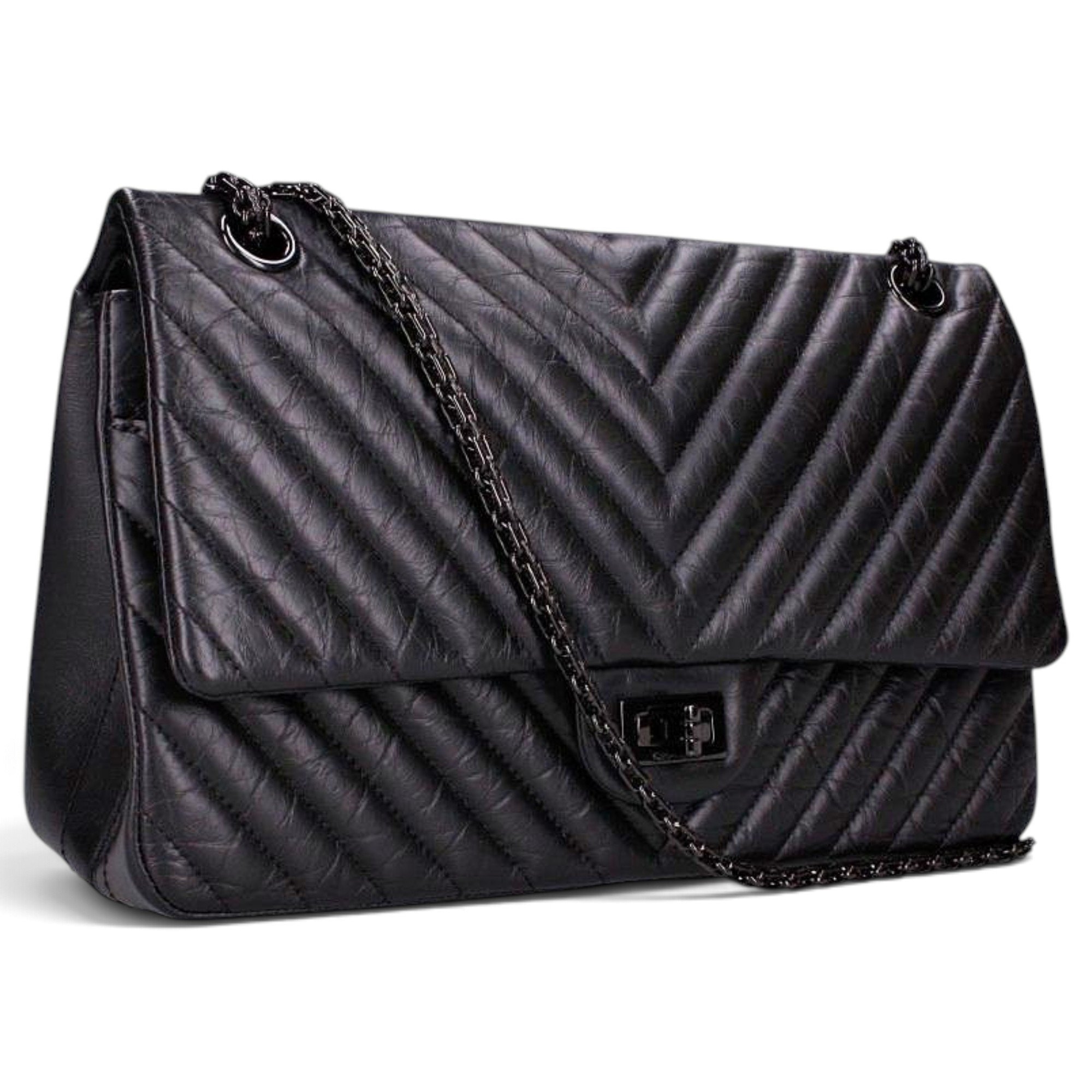 2.55 pony-style calfskin handbag