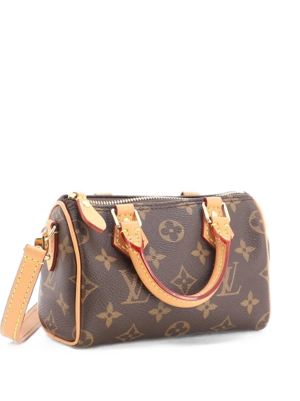 Louis Vuitton Speedy Bandouliere NM Bag Monogram Canvas Nano crossbody bag