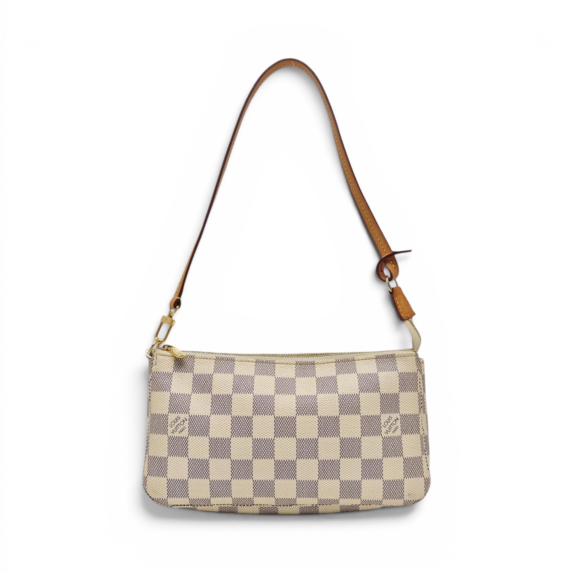 Pochette Accessoire leather handbag