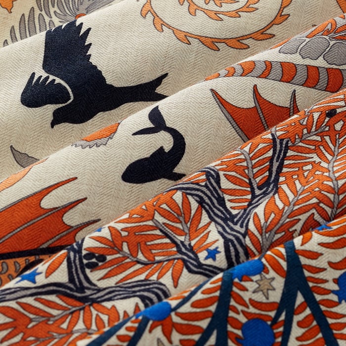 Sous Le Charme d'Orphee Shawl 140