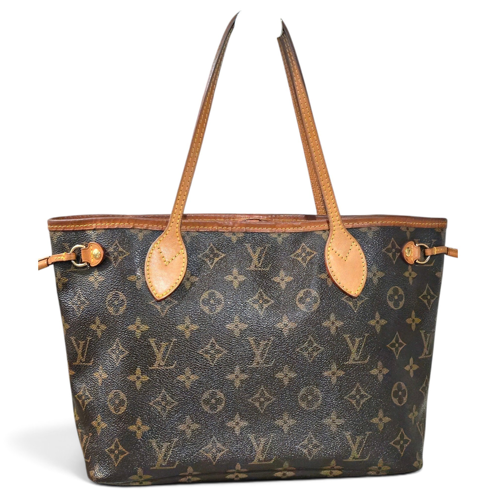 Louis Vuitton Neverfull leather tote