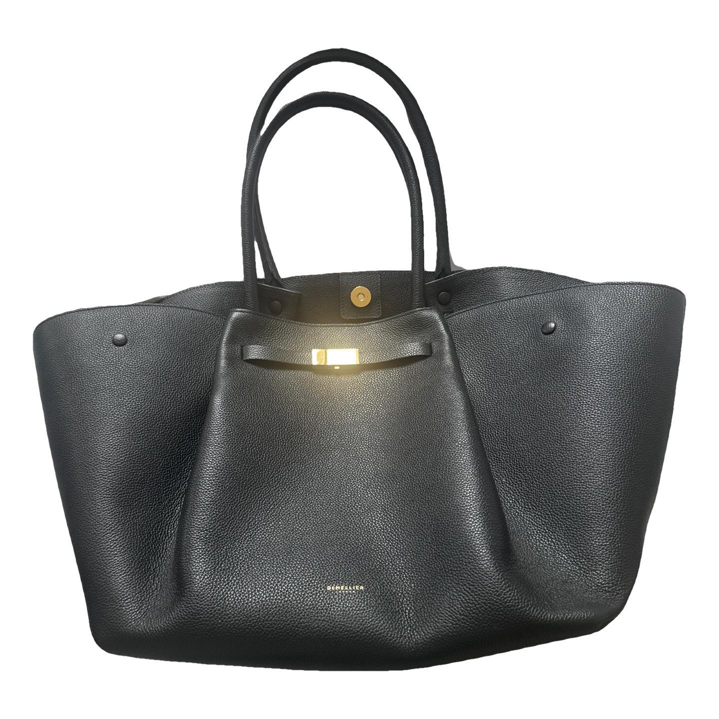 Leather tote