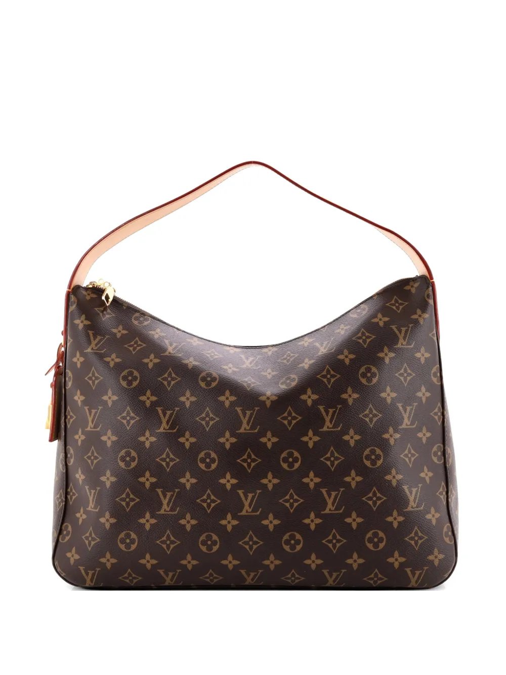 Slouchy Handbag Monogram Canvas MM hobo bag