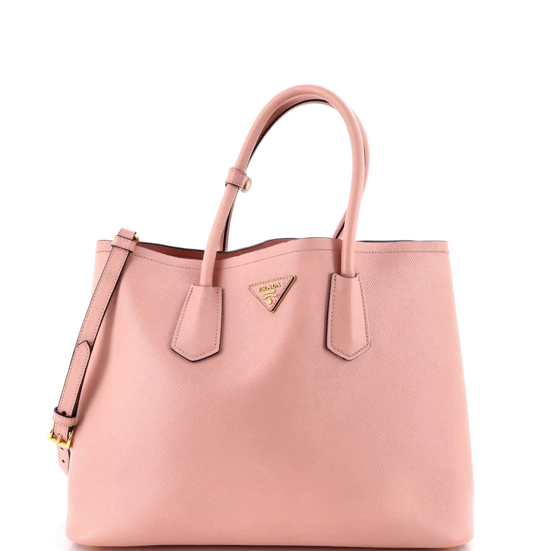 Leather tote