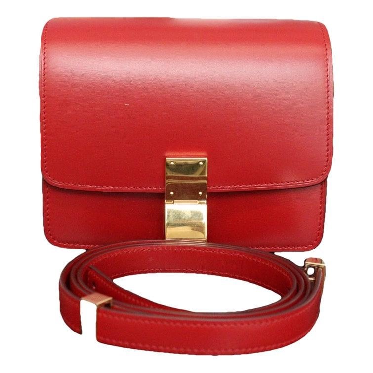Classic leather handbag