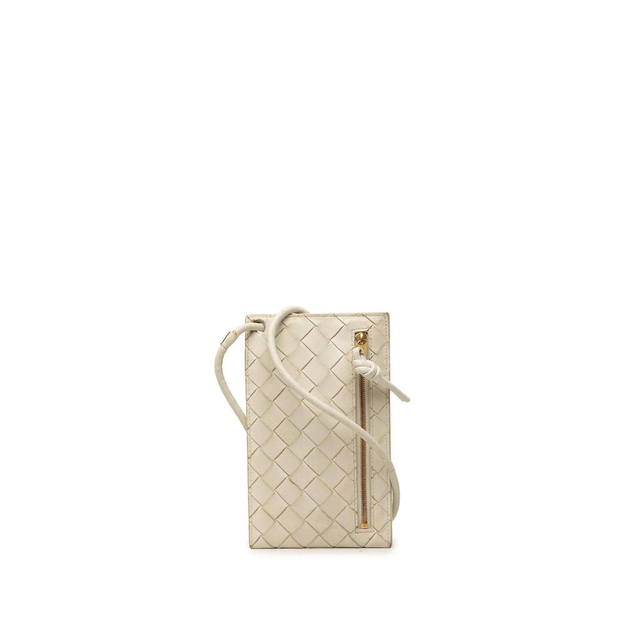 Pouch leather handbag