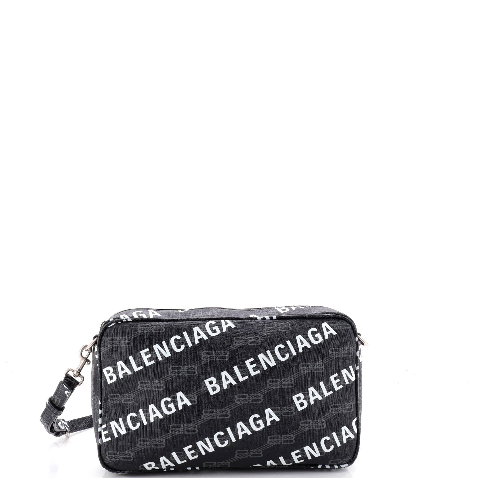 Signature Camera Bag BB Monogram Coated Canvas Medium