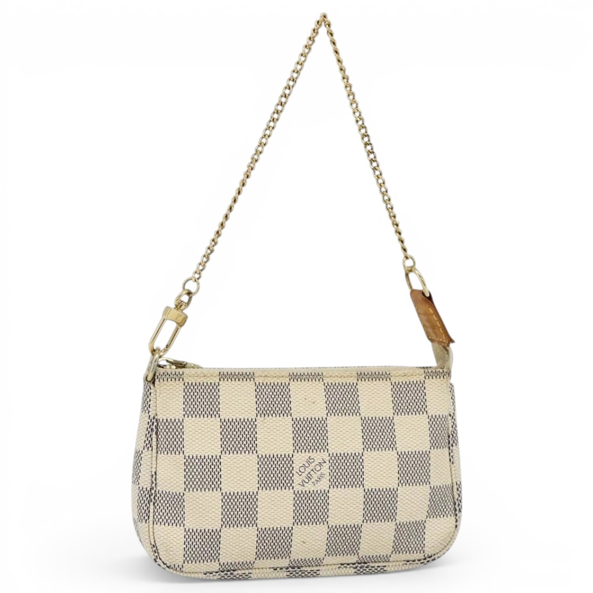 Pochette Accessoire leather handbag
