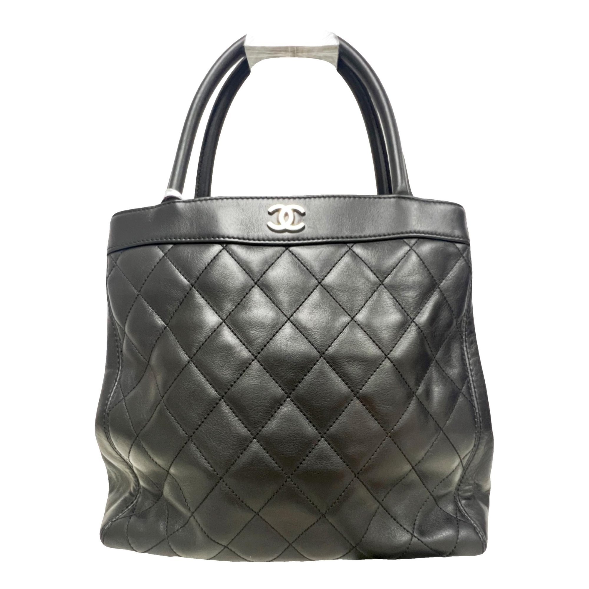 Grand shopping leather tote