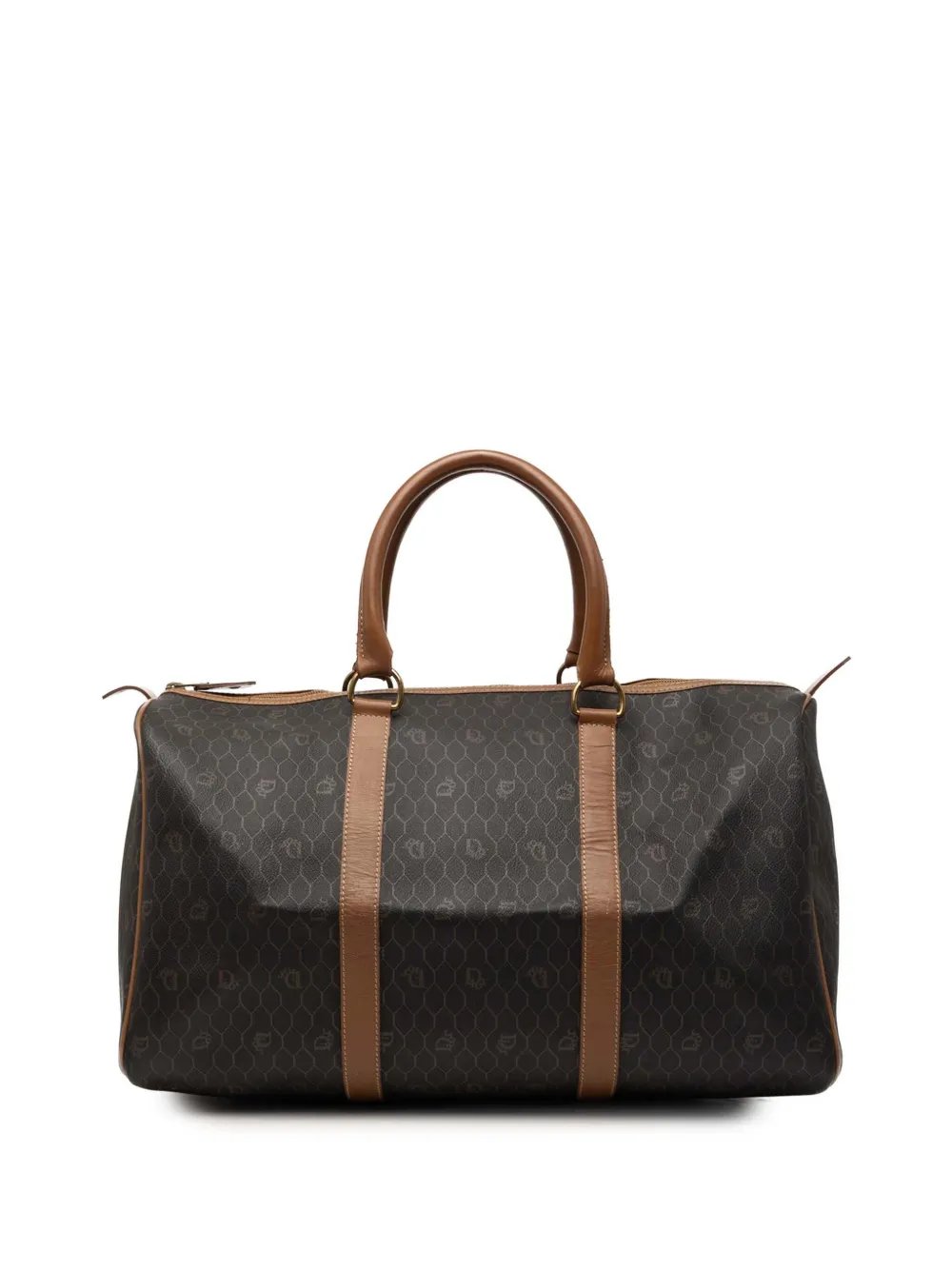 20th Century Honeycomb Coated Canvas travel bag