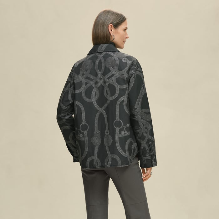 Gris Charbon "Palefroi Remix" Reversible Overshirt