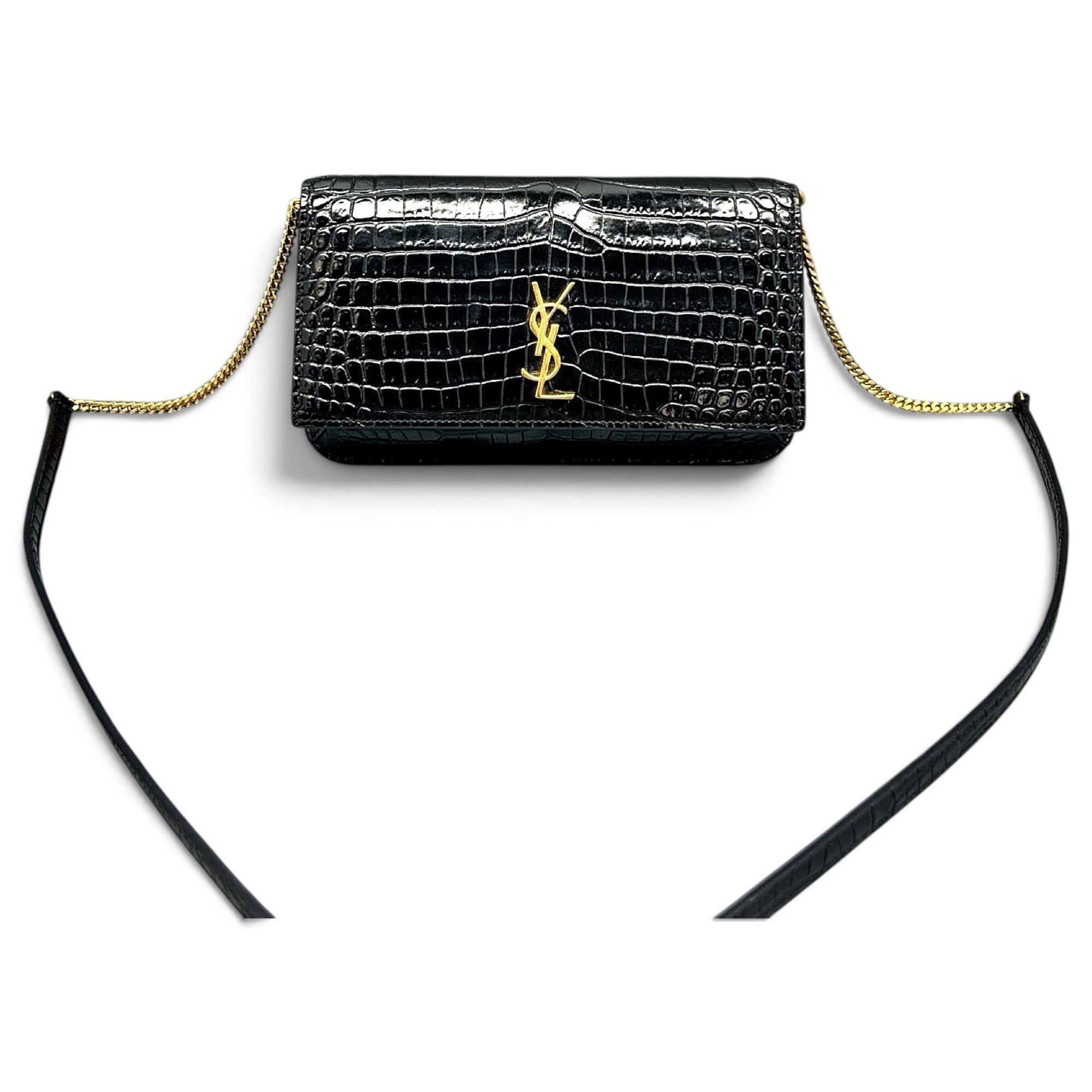Sunset leather crossbody bag