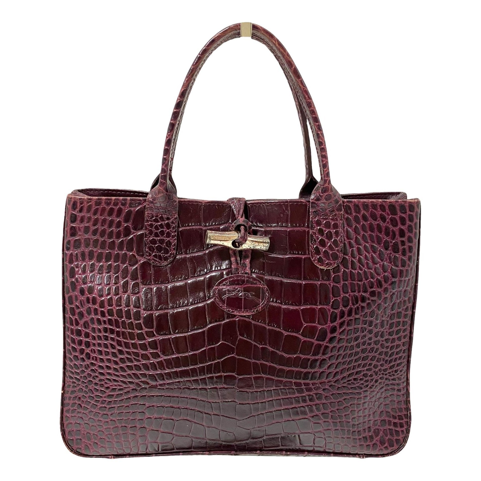 Roseau leather handbag