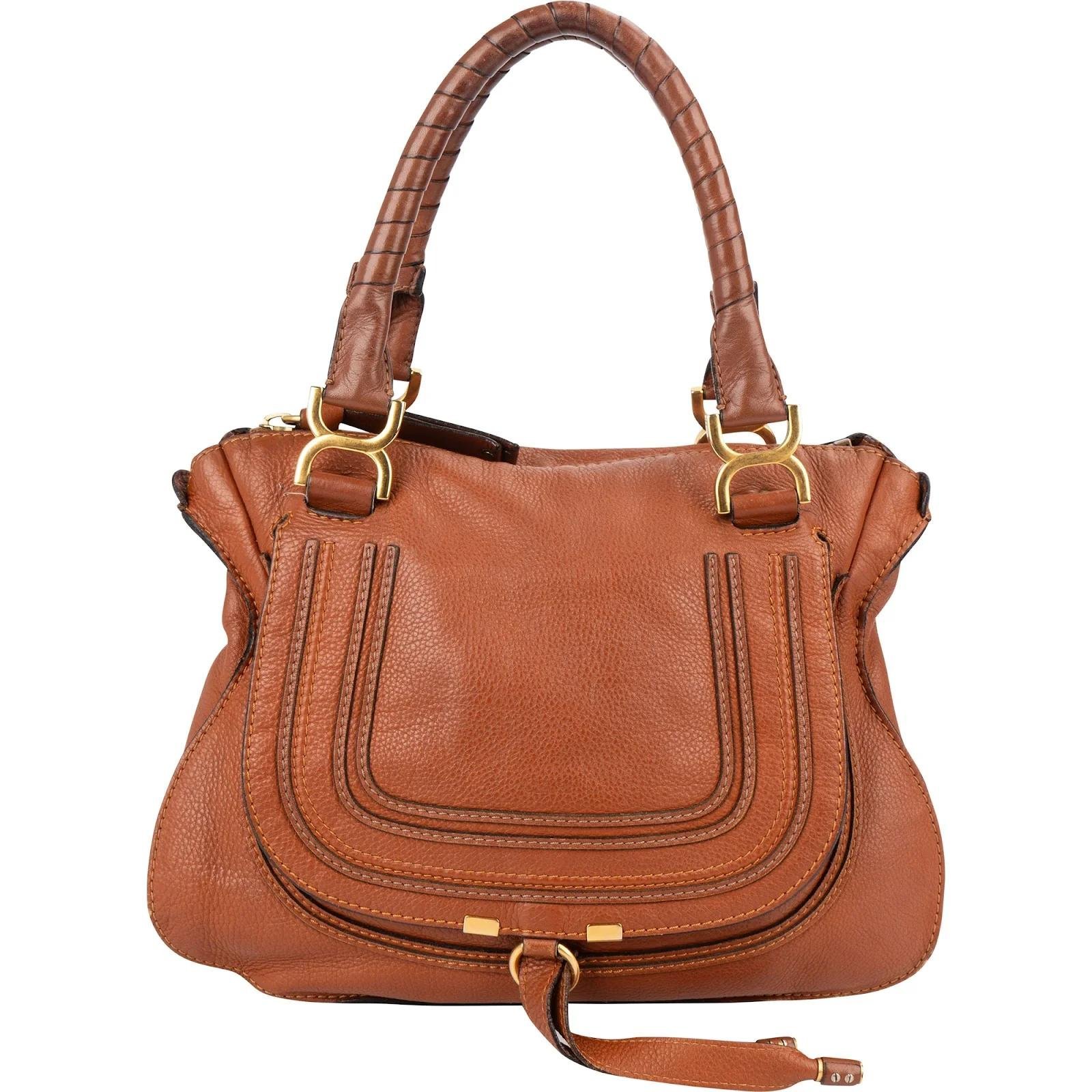 Marcie leather handbag