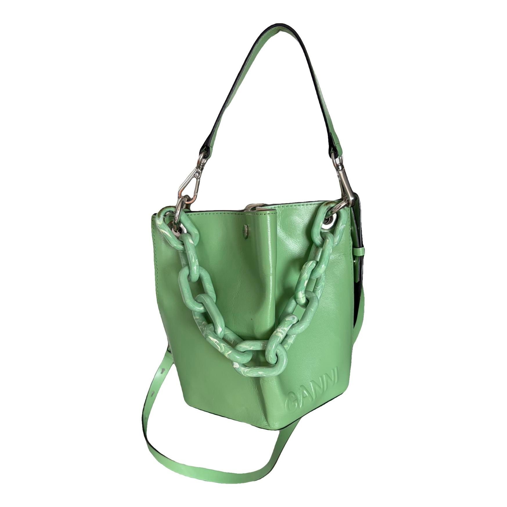 Leather crossbody bag