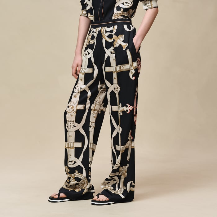 Noir "Ferronnerie Remix" Pants