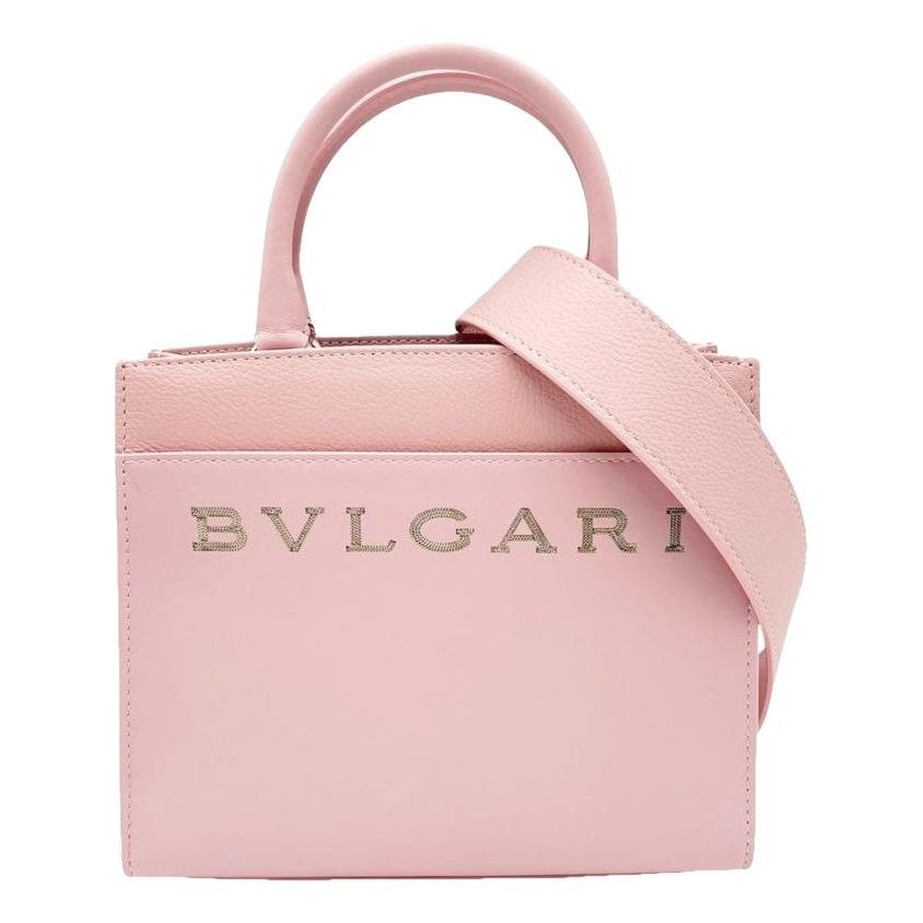 Bulgari leather crossbody bag