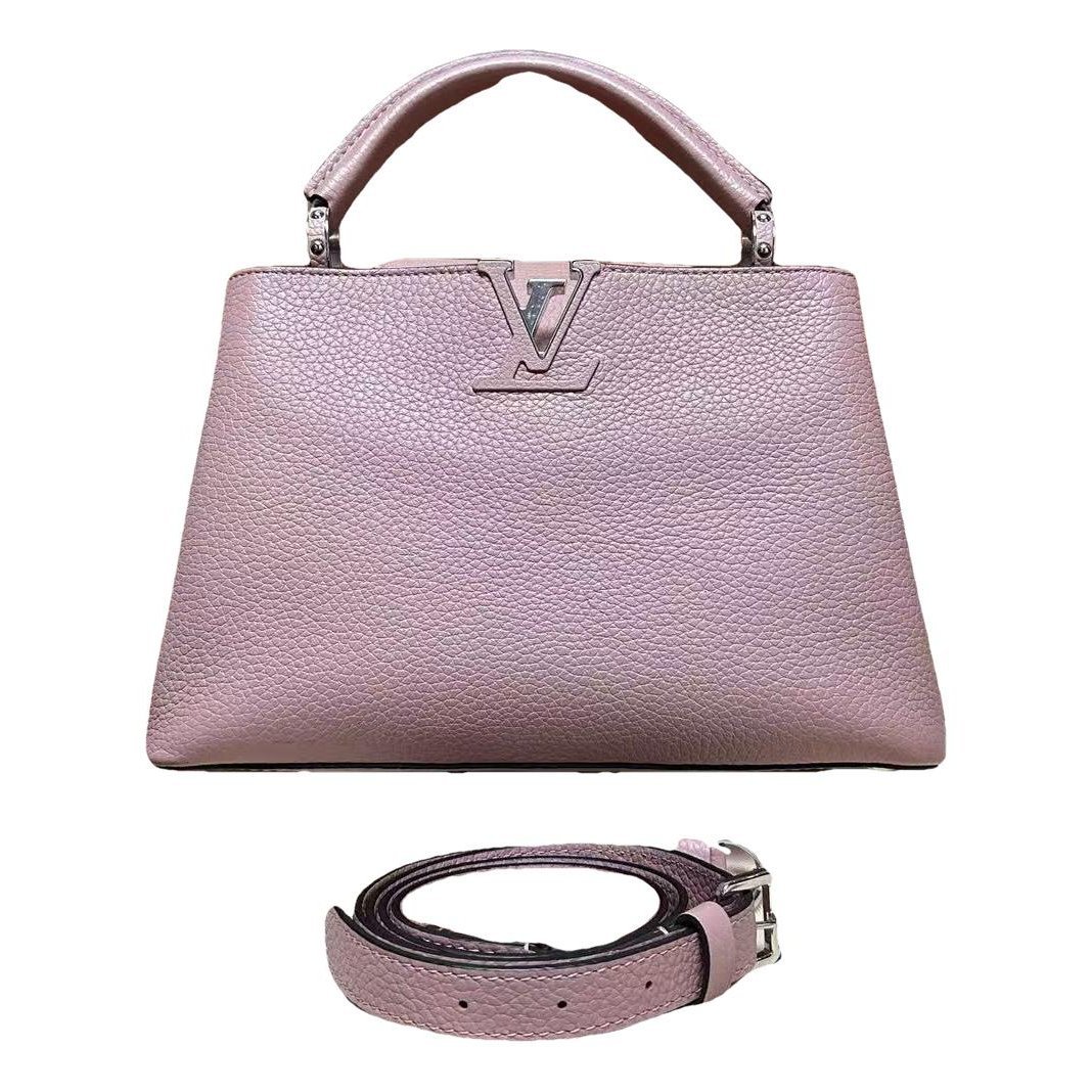 Capucines leather handbag