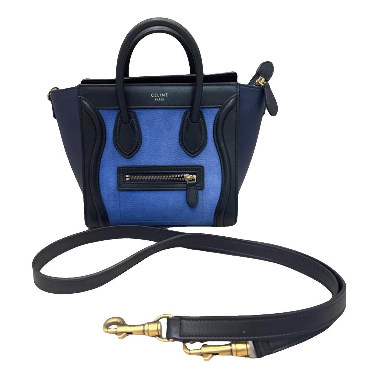 Nano Luggage leather handbag