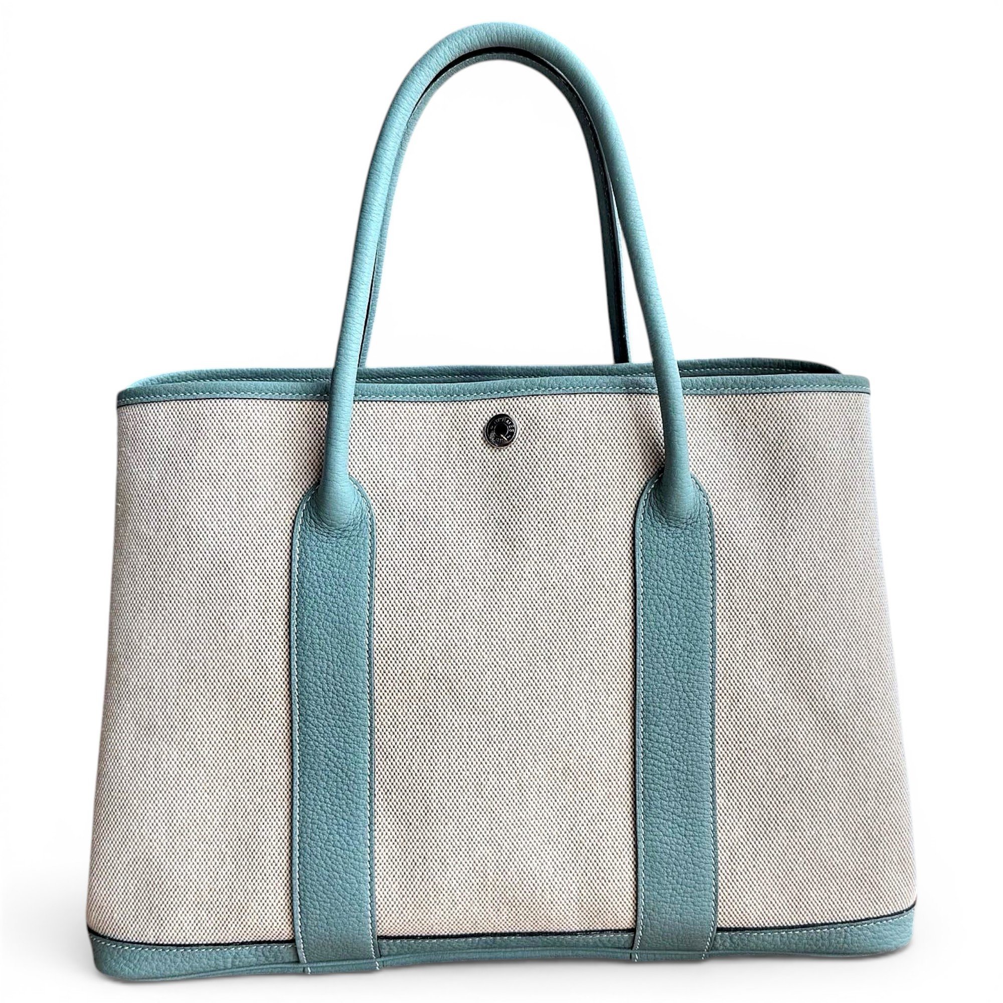 Garden Party leather handbag