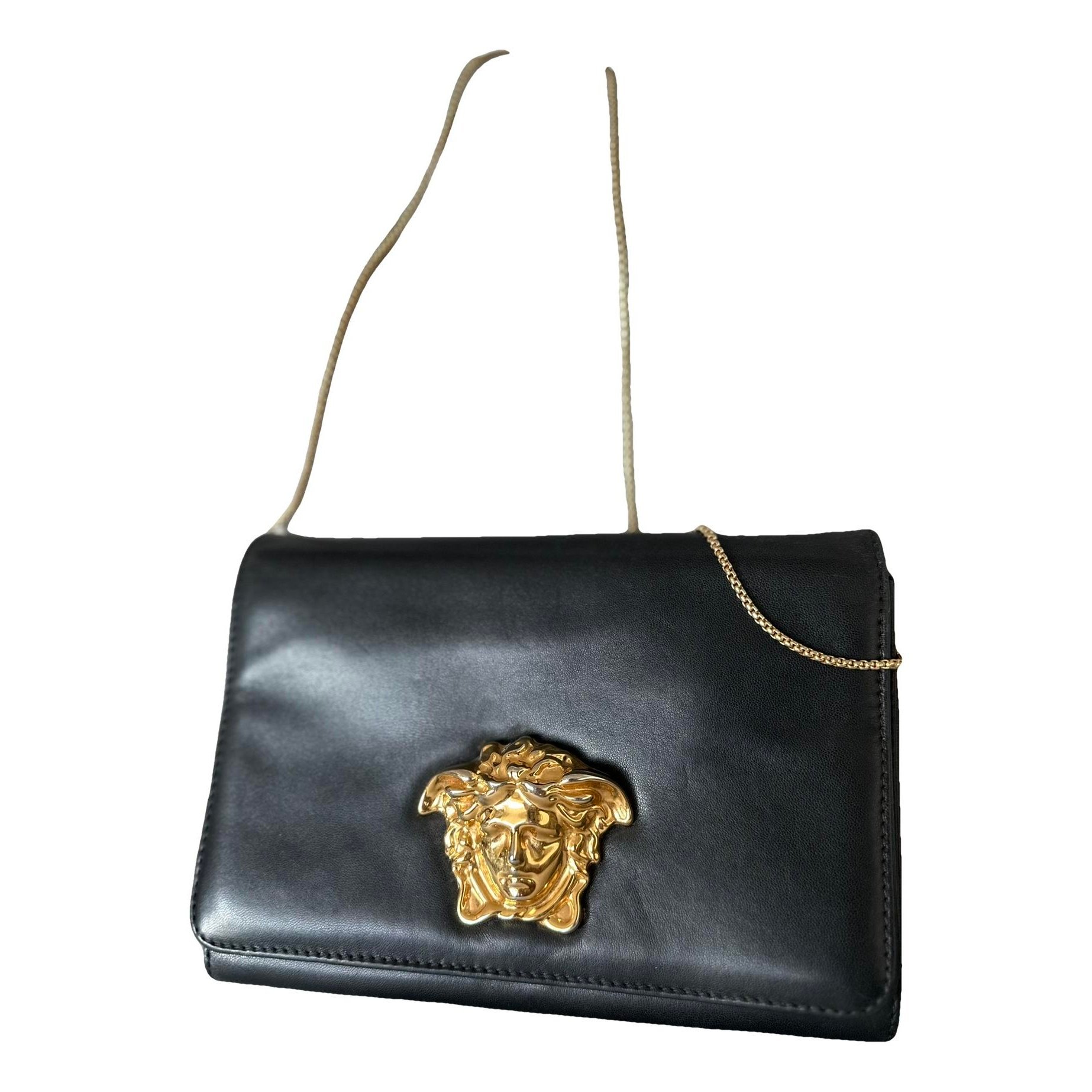 La Medusa leather handbag