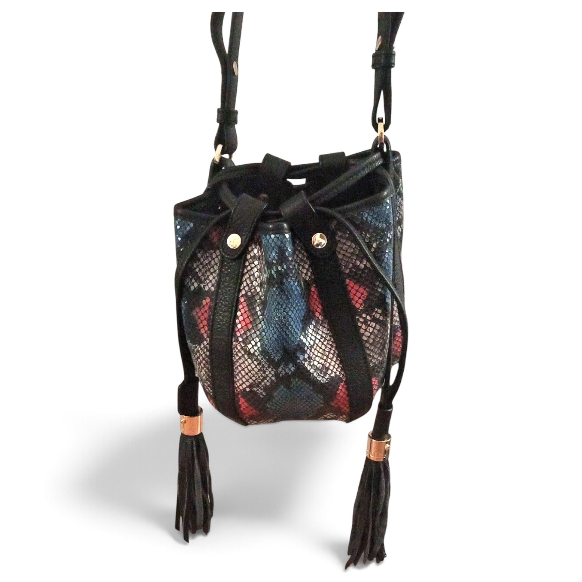 Leather crossbody bag