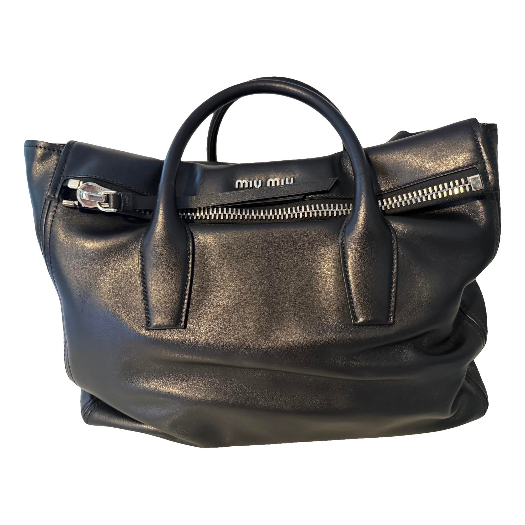 Vitello leather handbag