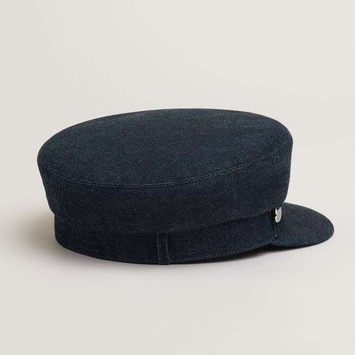 Indigo Deauville Denim Cap