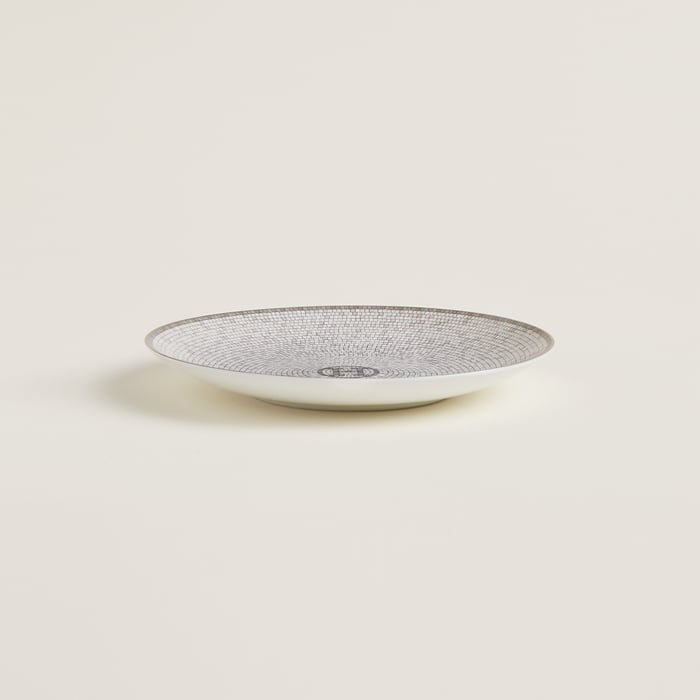 Sans Coloris Mosaique Au 24 Platinum Bread and Butter Plate