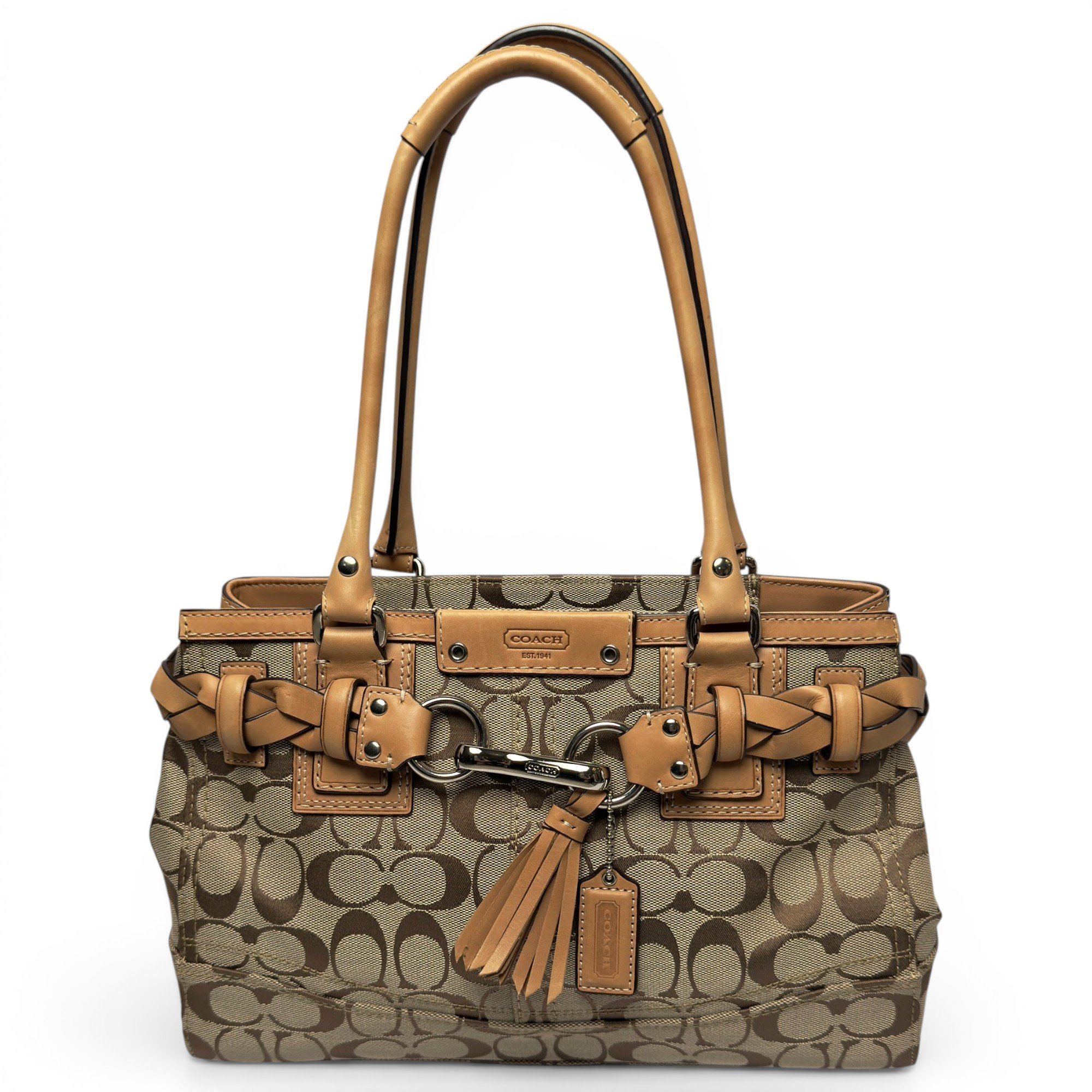 Tabby leather tote