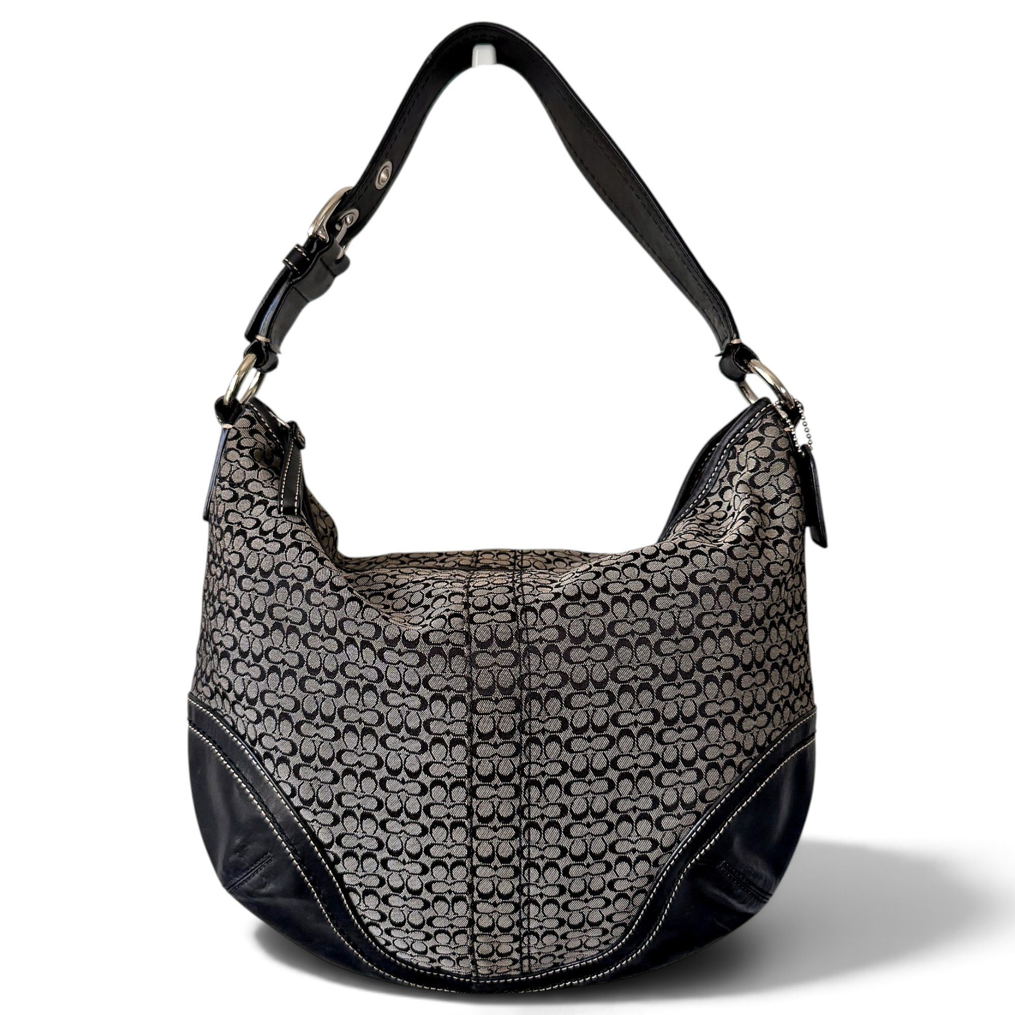 Signature Sufflette leather handbag