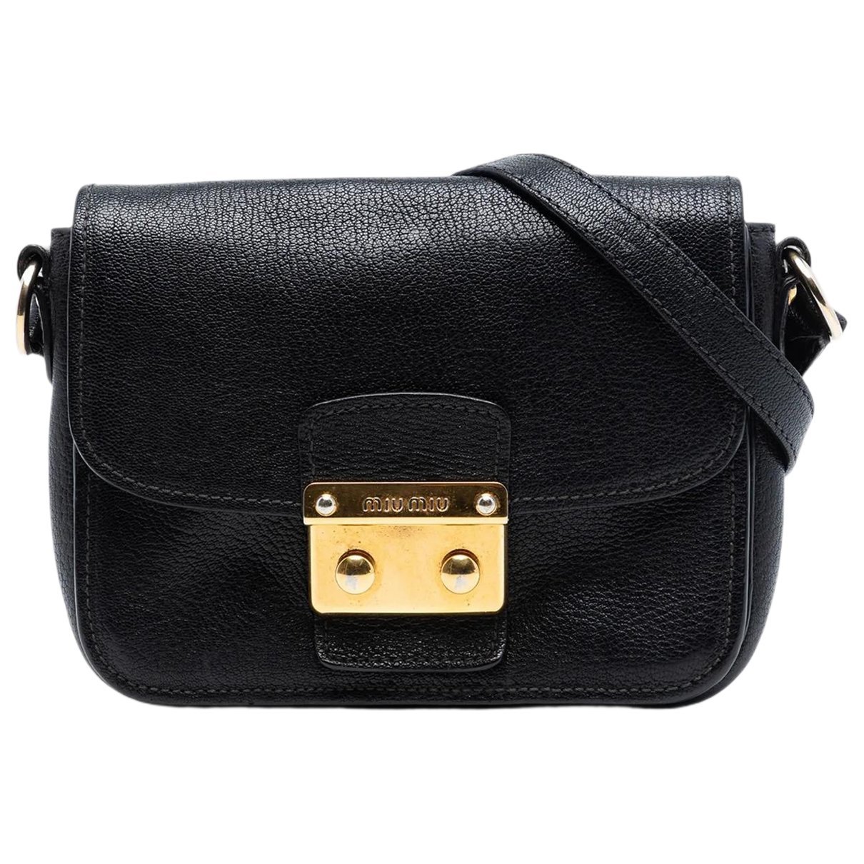 Madras leather bag