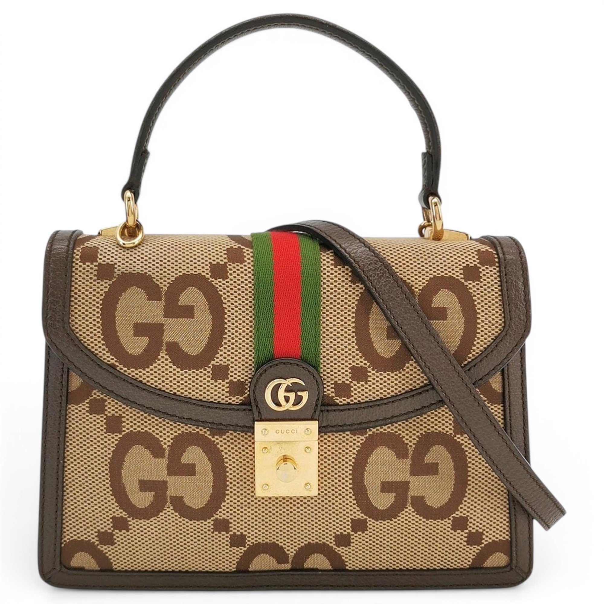 Ophidia leather handbag