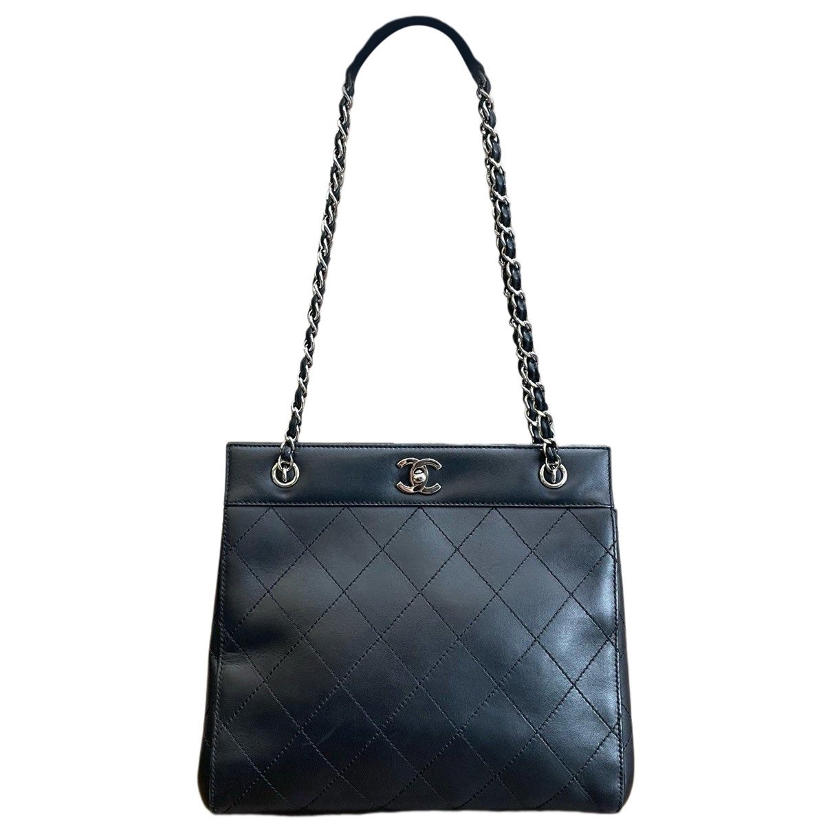 Leather tote