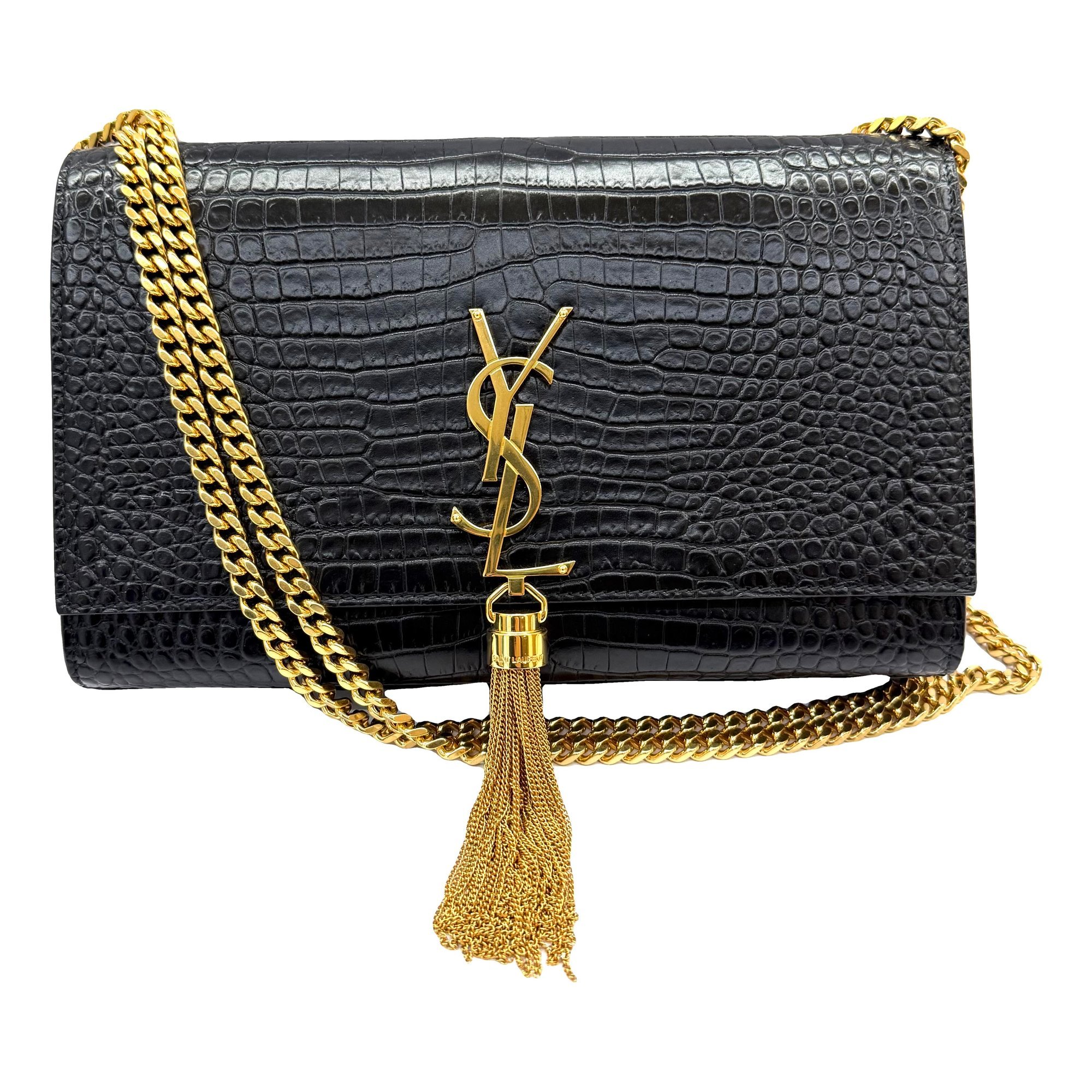 Pompom Kate leather handbag