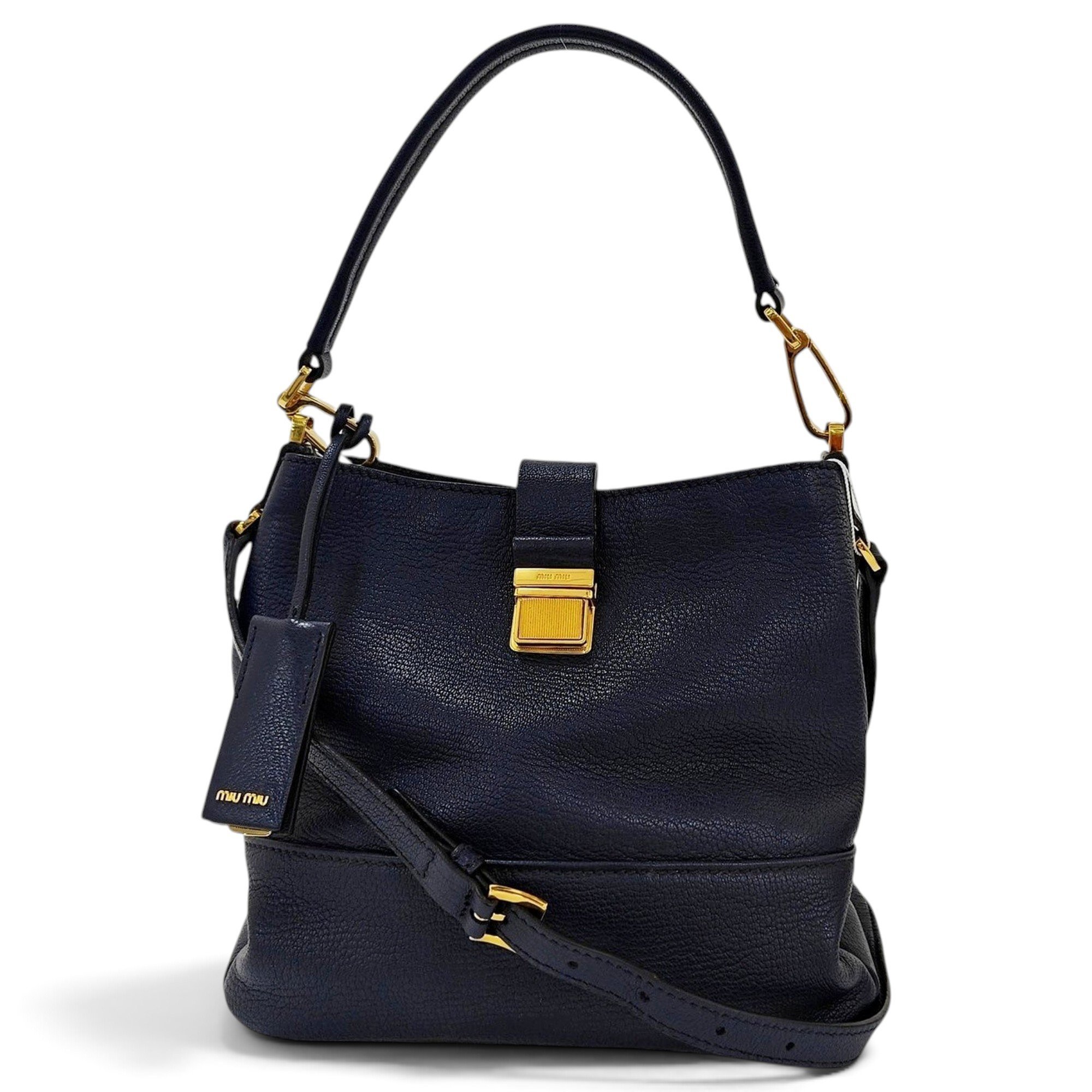 Leather handbag